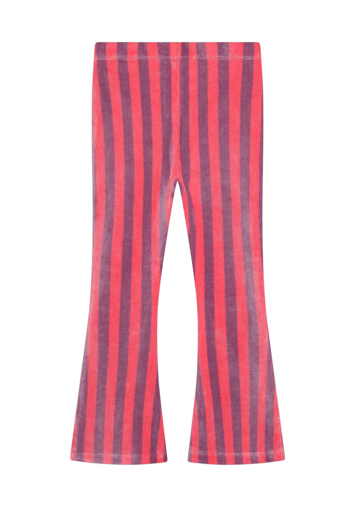 Daily Seven Flared Legging Small Stripe Desert Rose