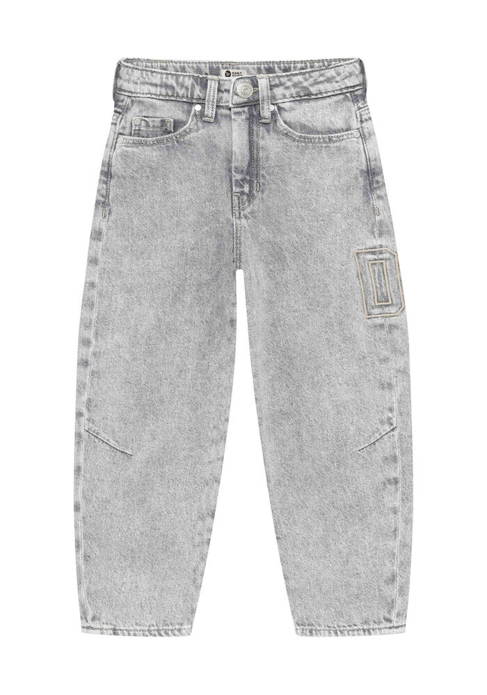 Daily Seven Denim Barrel Fit Light Grey Denim