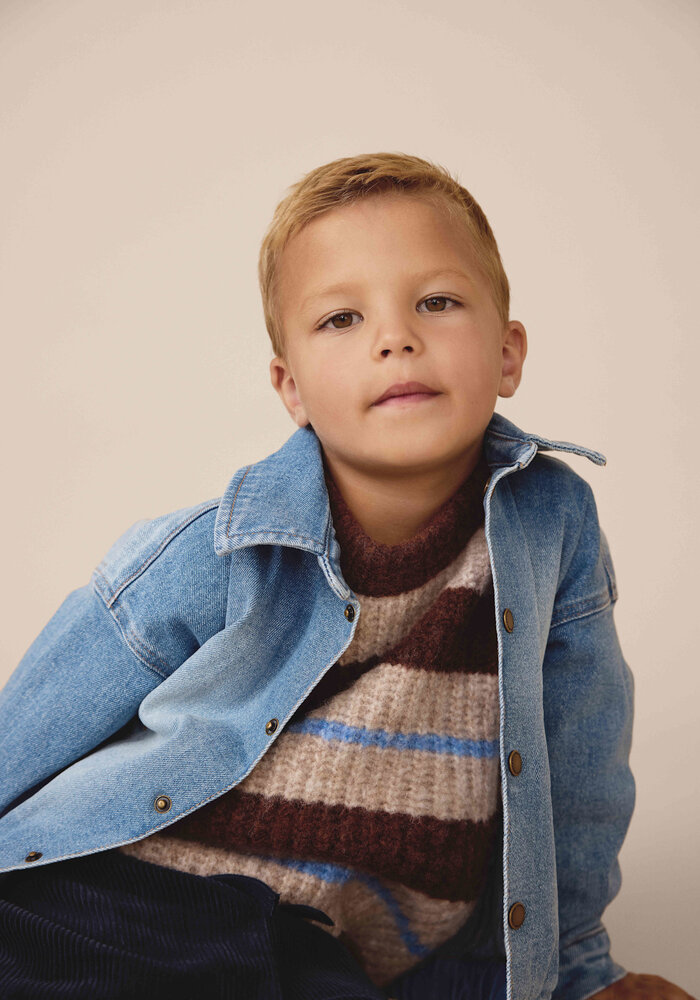 Enfant Pullover Knit Chateau Gray