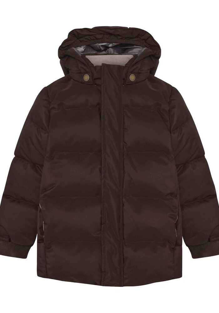 Enfant Jacket Quilt, Solid Coffee Bean