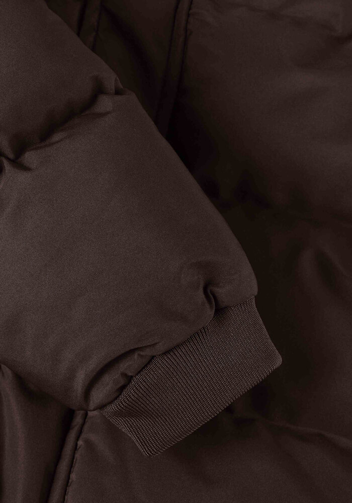 Enfant Jacket Quilt, Solid Coffee Bean