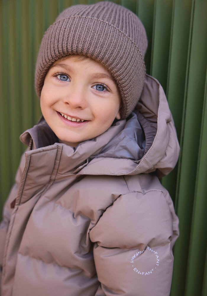 Enfant Jacket Quilt, Solid Pine Bark