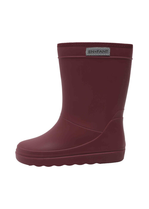 Enfant Enfant Thermo Boots Solid Port Royale