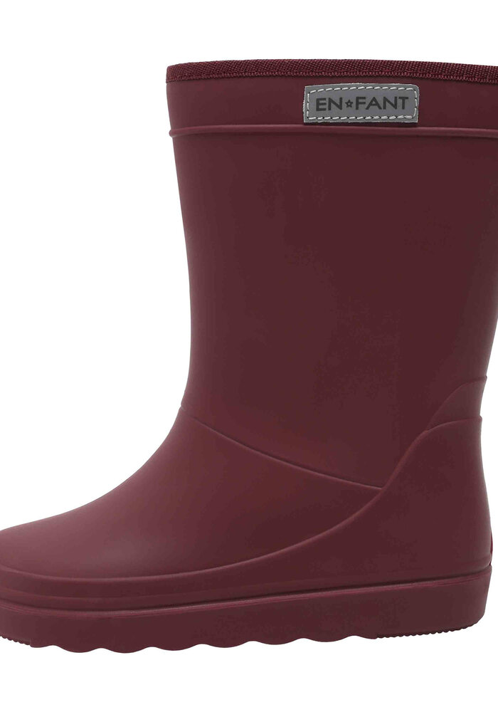 Enfant Thermo Boots Solid Port Royale