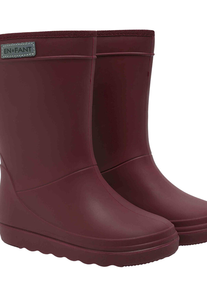 Enfant Thermo Boots Solid Port Royale