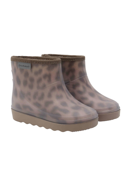 Enfant Enfant Thermo Boots Short Print Pine Bark