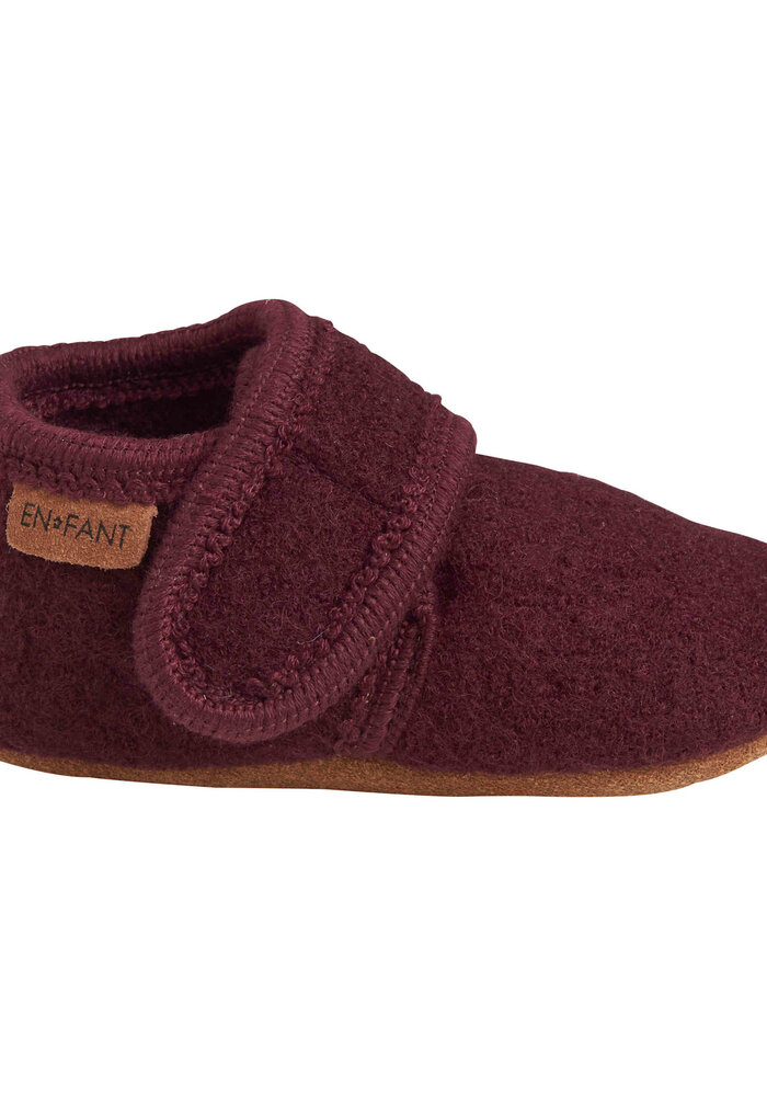 Enfant Baby Wool slippers Winetasting