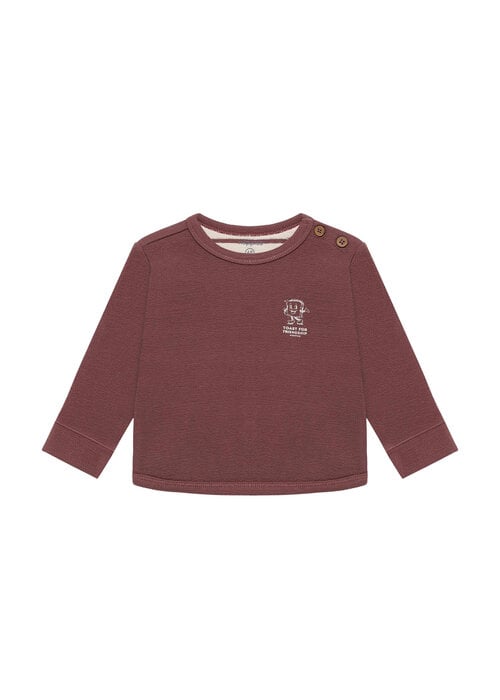 Noppies Noppies Tee LS Baked Cherry