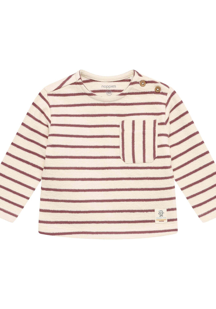 Noppies Tee LS Baked Cherryy