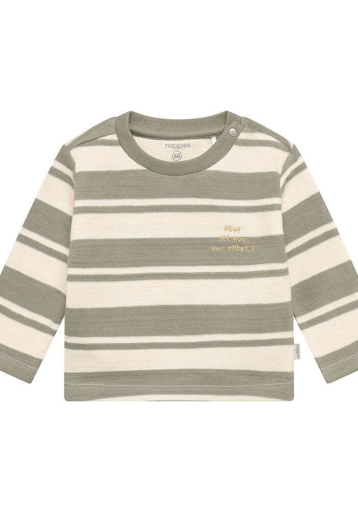 Noppies Tee LS Vetiver