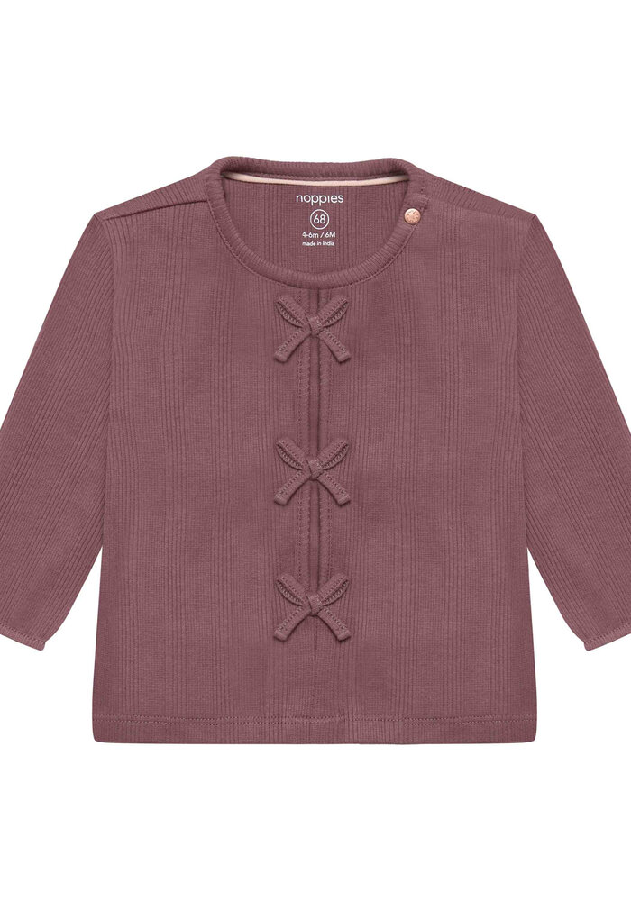 Noppies Top LS Rose Taupe