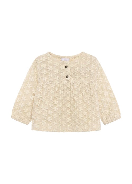 Noppies Noppies Blouse LS Whitecap Gray