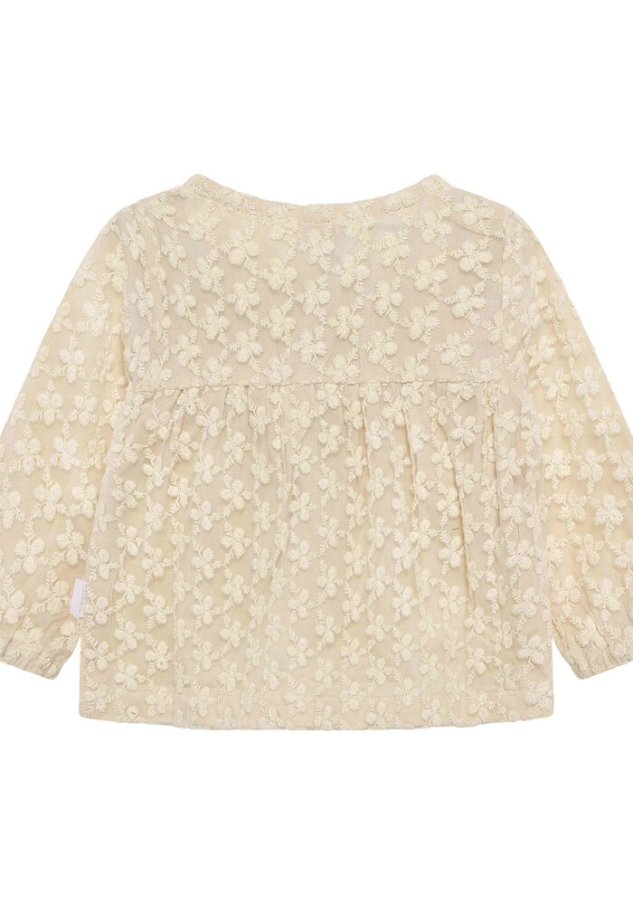 Noppies Blouse LS Whitecap Gray
