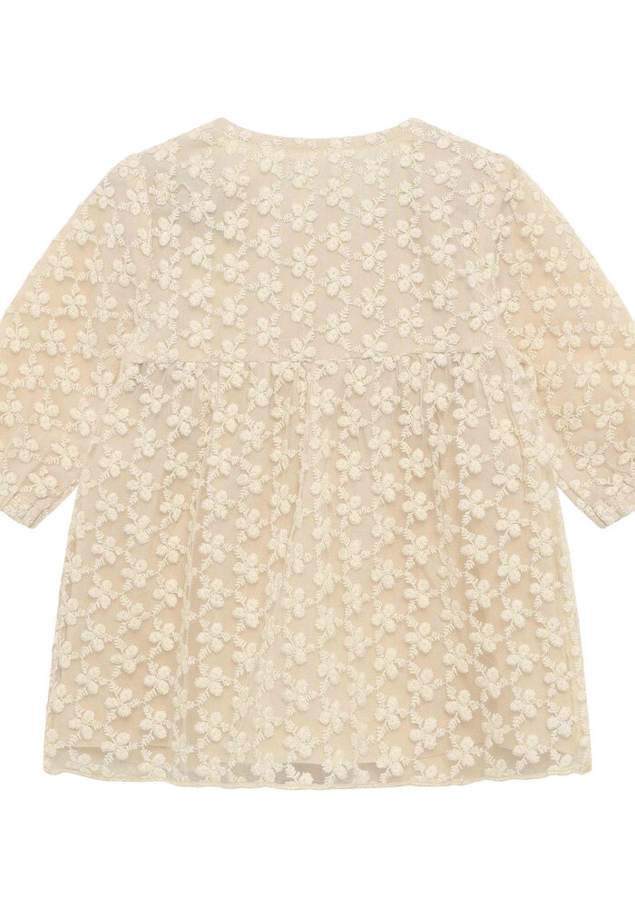Noppies Dress LS Whitecap Gray