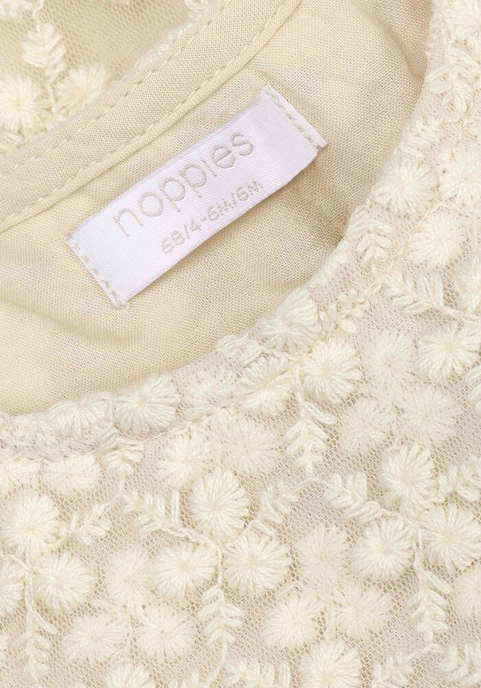 Noppies Dress LS Whitecap Gray