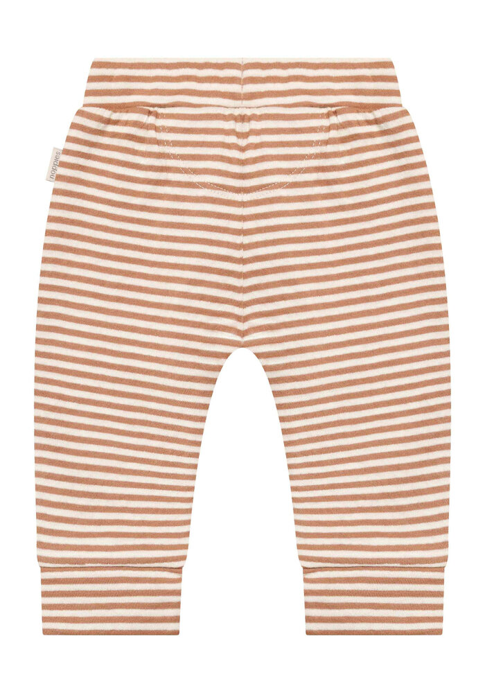 Noppies Pants loose fit stripe Mocha Mousse