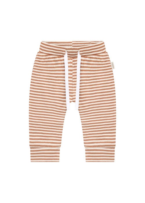 Noppies Noppies Pants loose fit stripe Mocha Mousse
