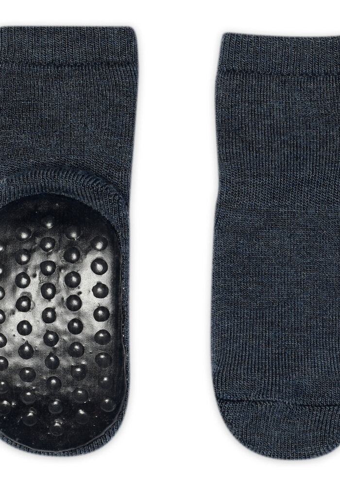 MP Denmark Cotton socks - anti-slip Navy