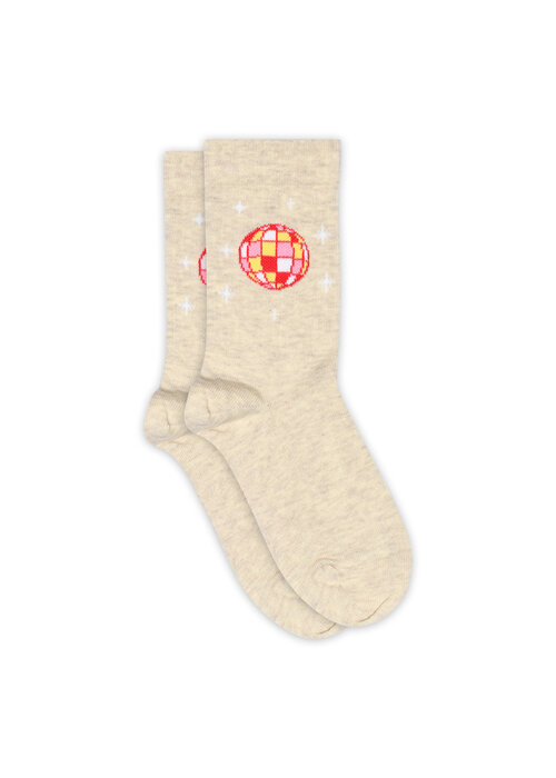 MP Denmark MP Denmark Disco socks Light Beige Melange