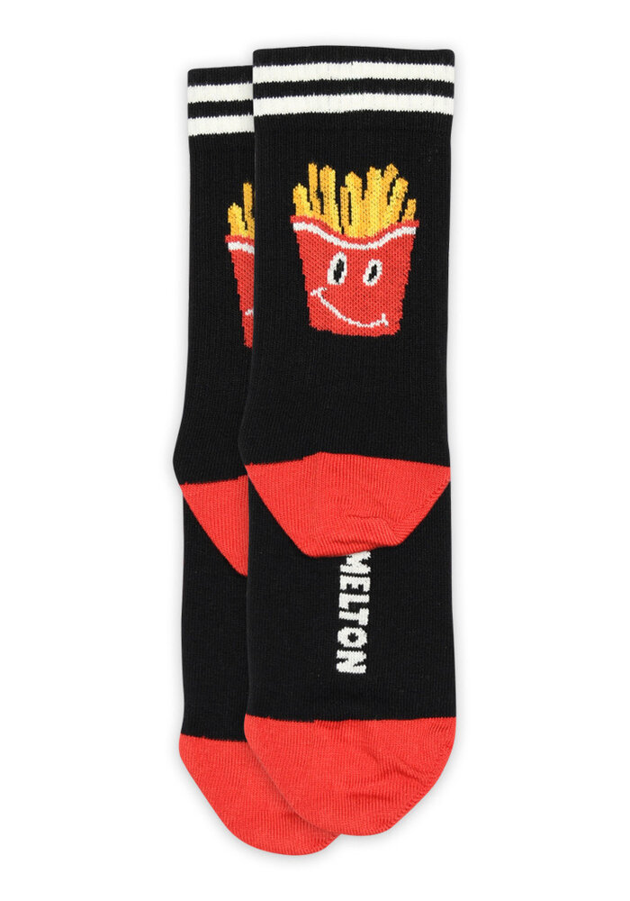 MP Denmark French fries socks Black