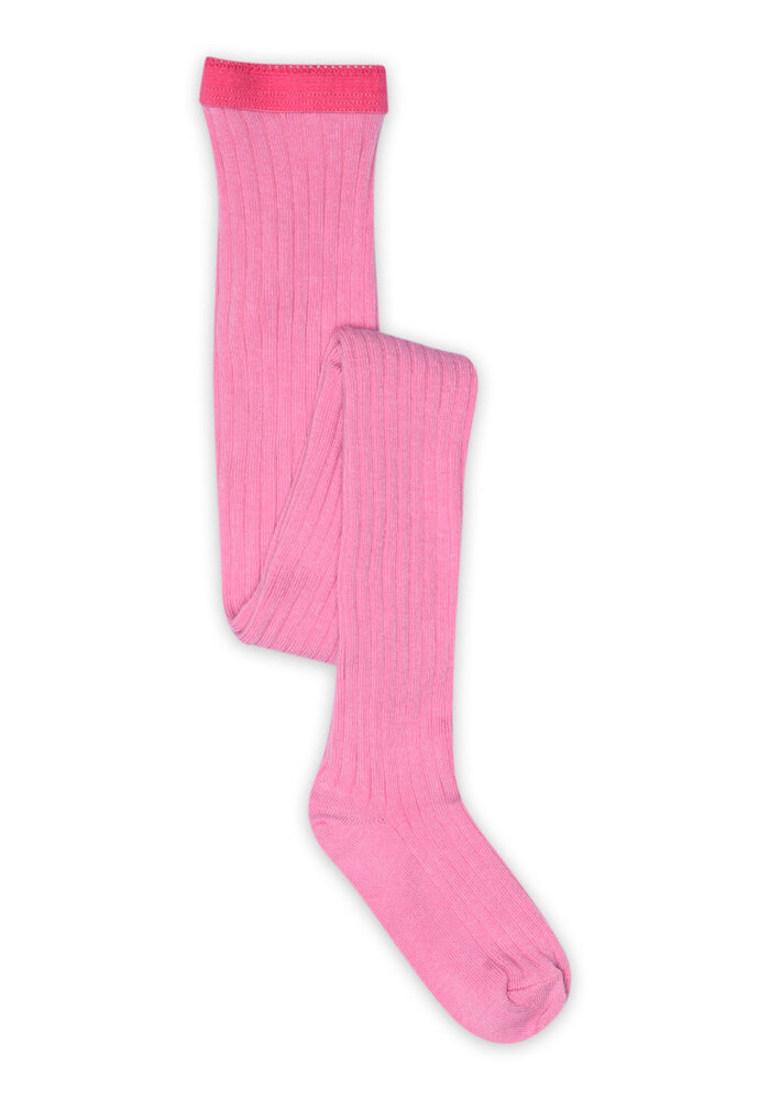 MP Denmark Cotton rib tights Cyclamen