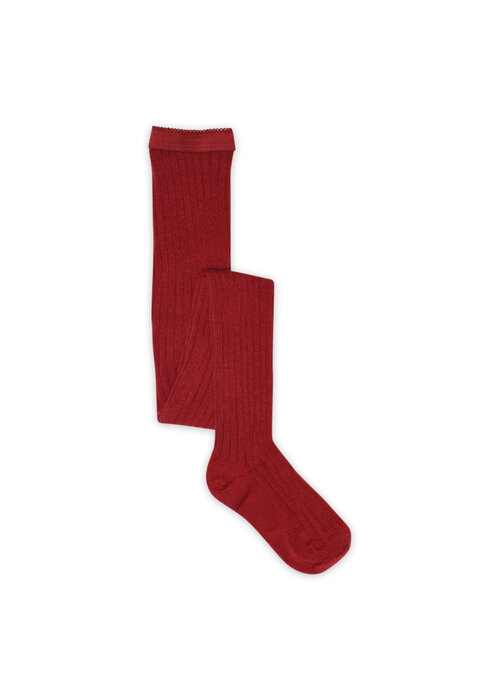 MP Denmark MP Denmark Cotton rib tights Karanda Red
