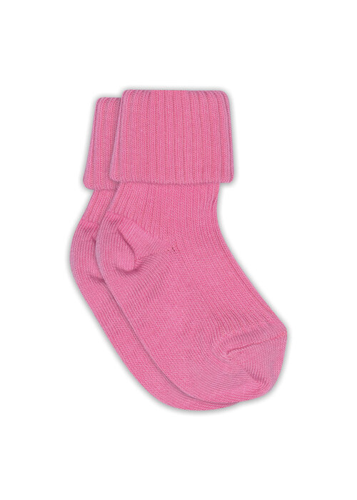 MP Denmark MP Denmark Cotton rib baby socks Cyclamen