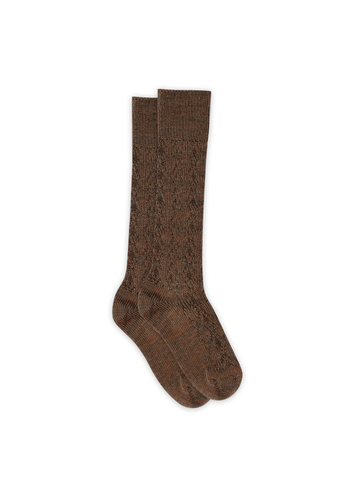 MP Denmark MP Denmark Remy knee socks Brown Melange