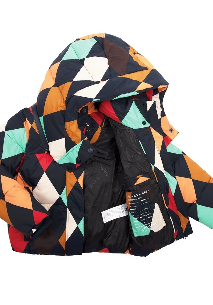 Gosoaky CRABBIE PATTIE rainbow argyle