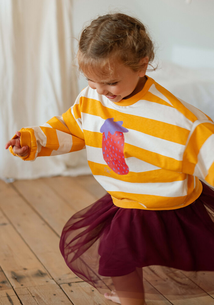 The New Chapte Luna Skirt Burgundy