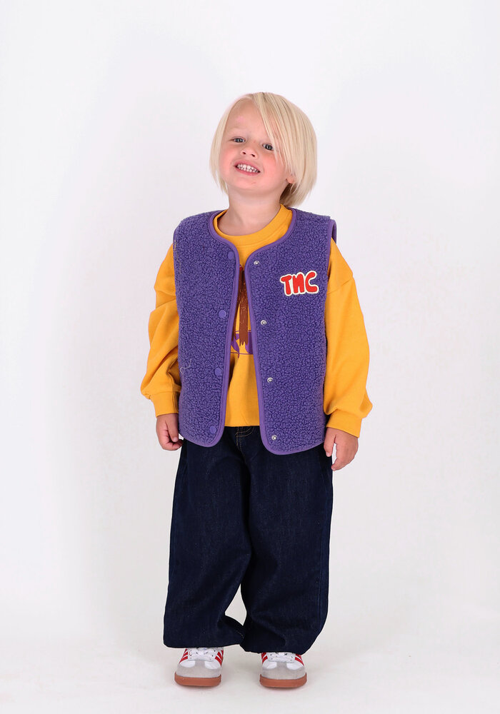 The New Teddy Chapter gilet Chive Blossom
