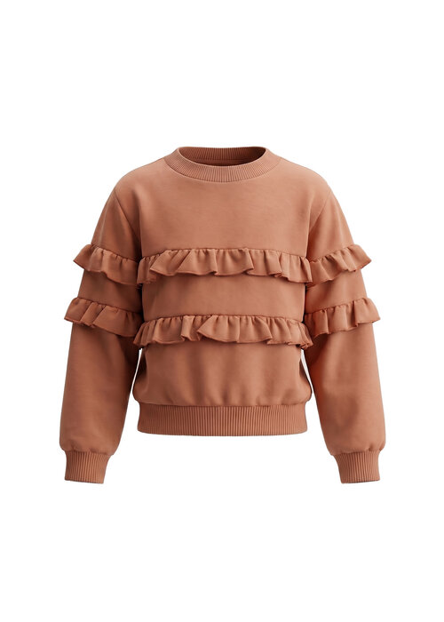 Your Wishes Your Wishes French Knit | Ruffle Sweater Thrush