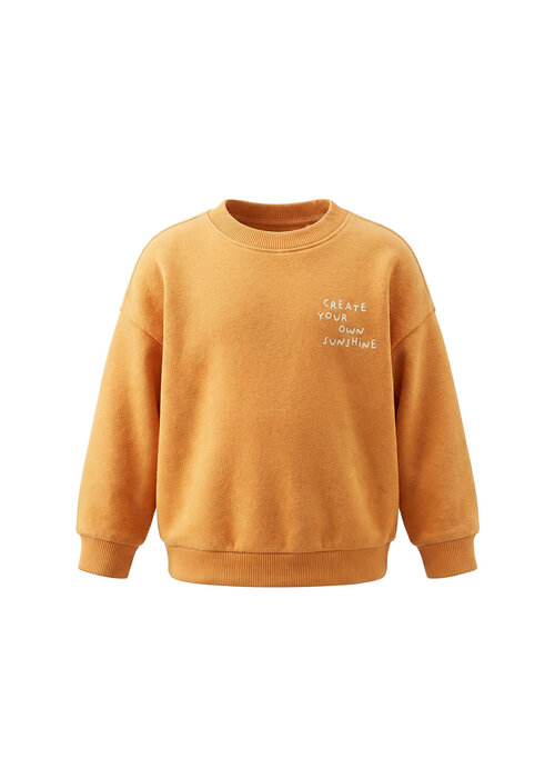 Your Wishes Your Wishes Garment Dye | Oversized Sweater Sunflower