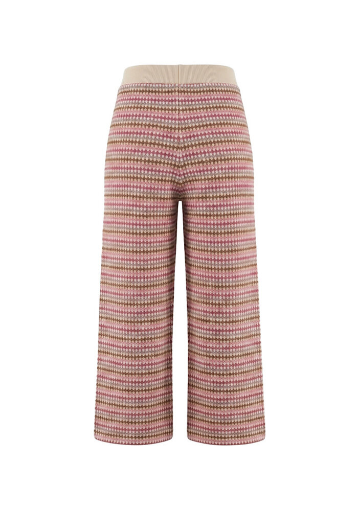 Your Wishes Bubble Knit | Wide Leg Pants Multicolor