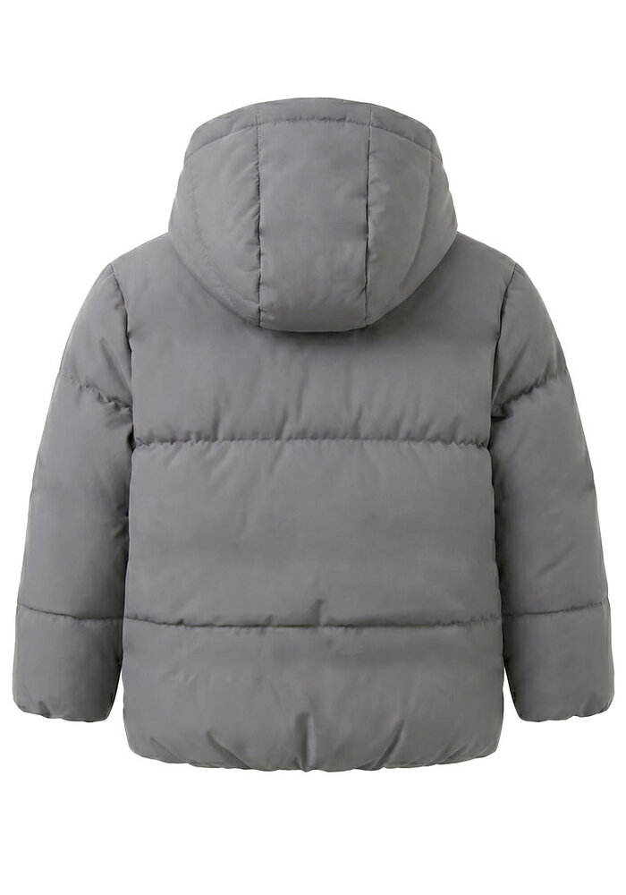 Your Wishes Solid | Puffer Coat Blue