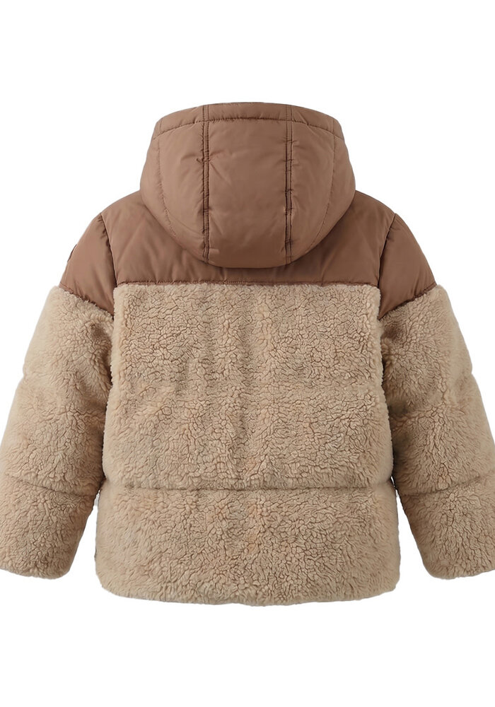 Your Wishes Teddy | Puffer coat Multicolor