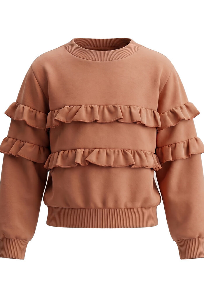 Your Wishes French Knit | Ruffle Sweater Thrush