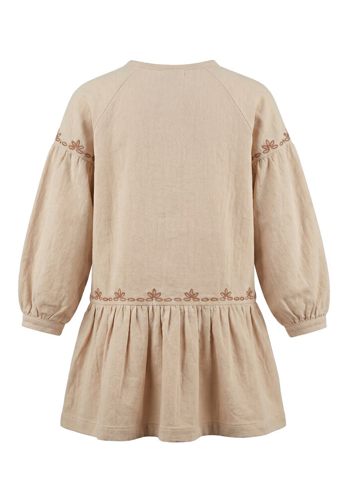 Your Wishes Twill Woven | Shift Dress White Swan