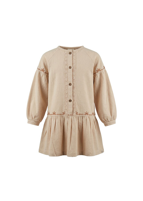 Your Wishes Your Wishes Twill Woven | Shift Dress White Swan
