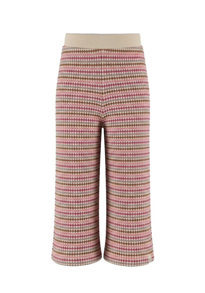 Your Wishes Bubble Knit | Wide Leg Pants Multicolor