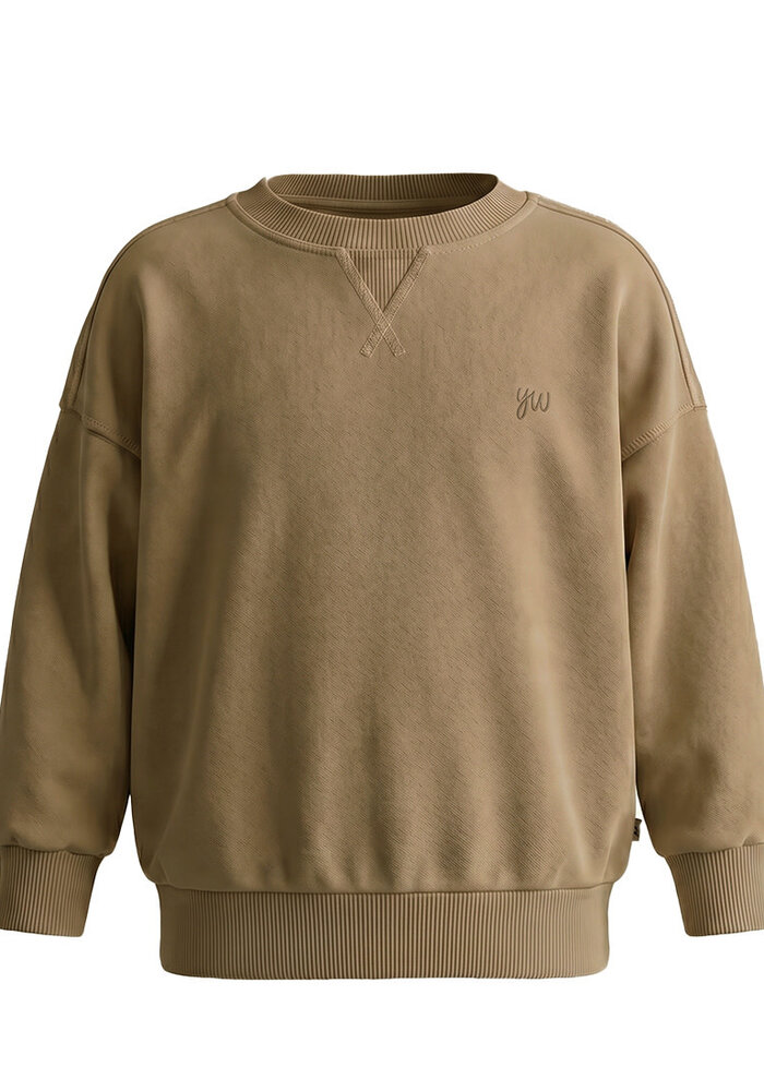 Your Wishes Garment Dye | Oversized Sweater Kelp