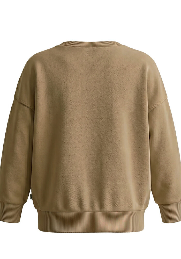 Your Wishes Garment Dye | Oversized Sweater Kelp