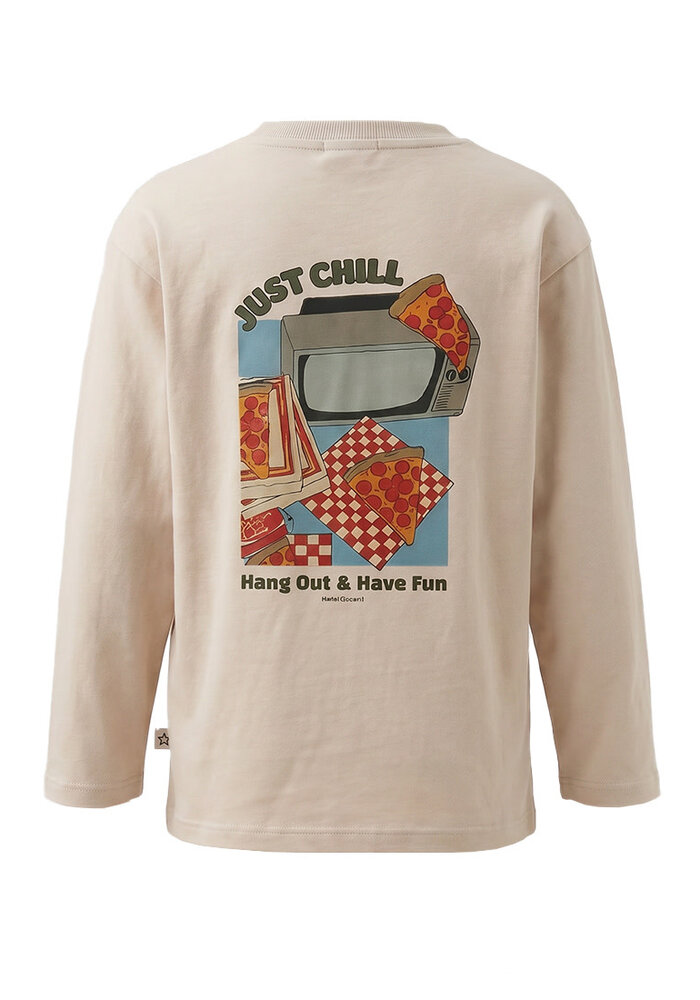 Your Wishes Just Chill | Wide Longsleeve White Swan
