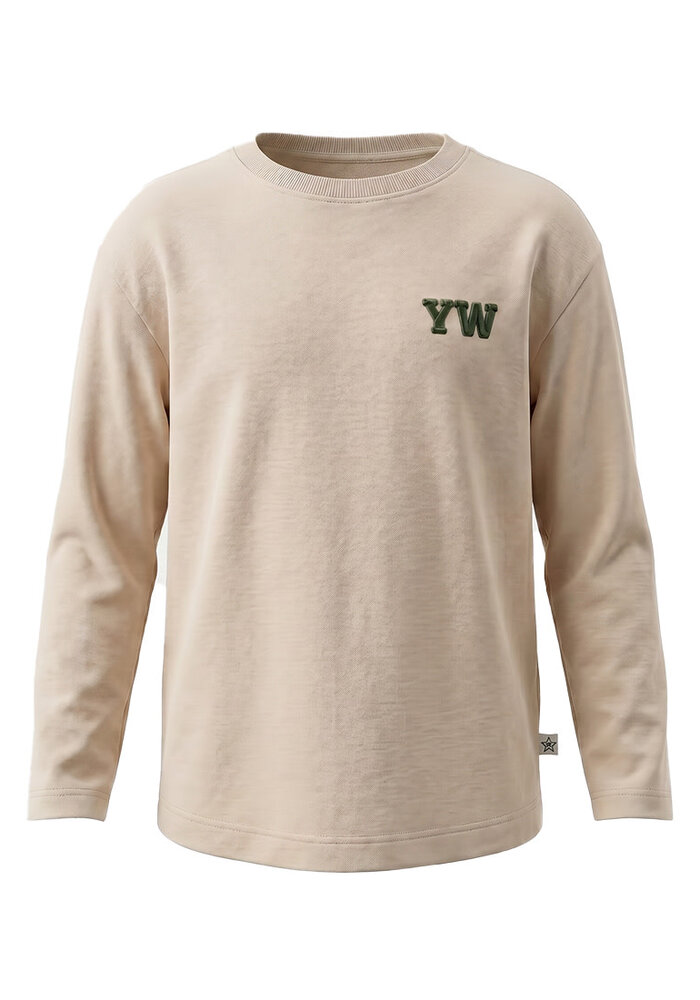 Your Wishes Just Chill | Wide Longsleeve White Swan