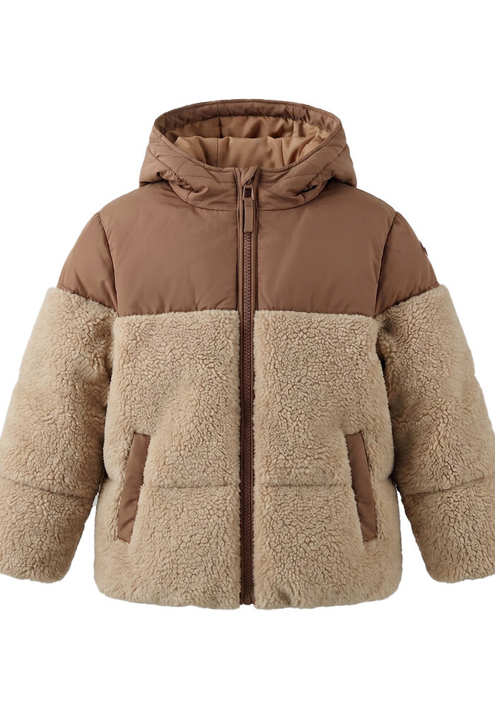Your Wishes Teddy | Puffer coat Multicolor
