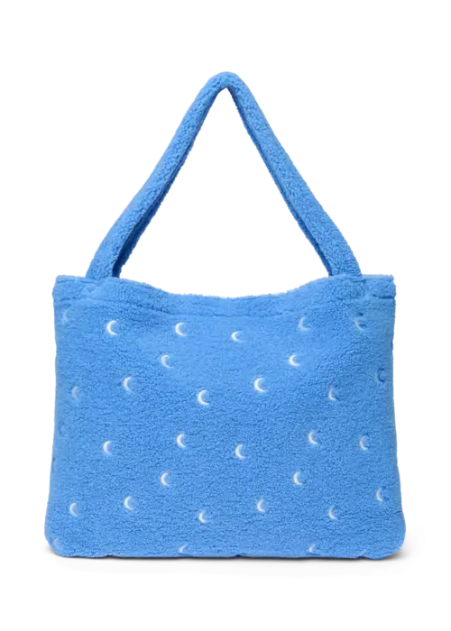 Studio Noos Studio Noos Teddy Mom Bag | Lichtblauw Maan