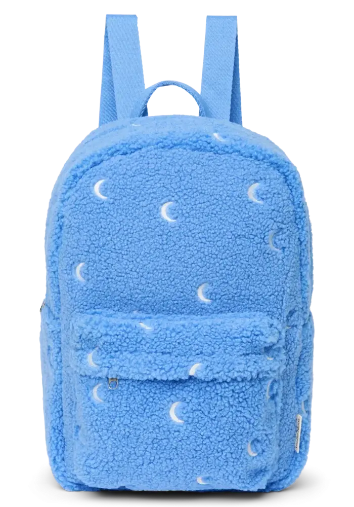 Studio Noos Teddy Midi Backpack | Light Blue Moon