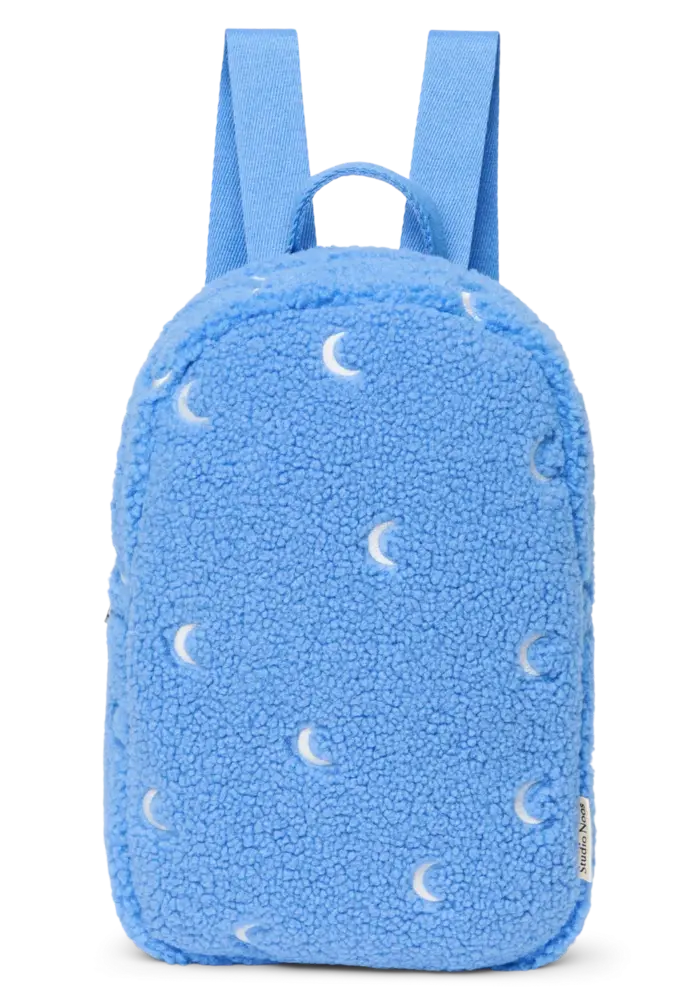 Studio Noos Back Pack Mini Teddy Light Blue