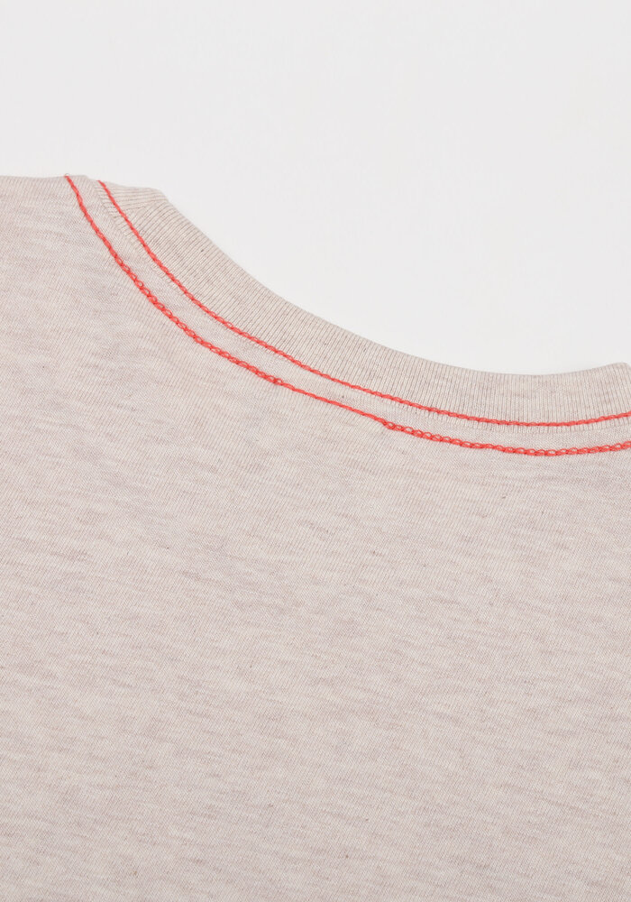 Jelly Mallow Be Brave Chain Long-Sleeve T-Shirt_Oatmeal