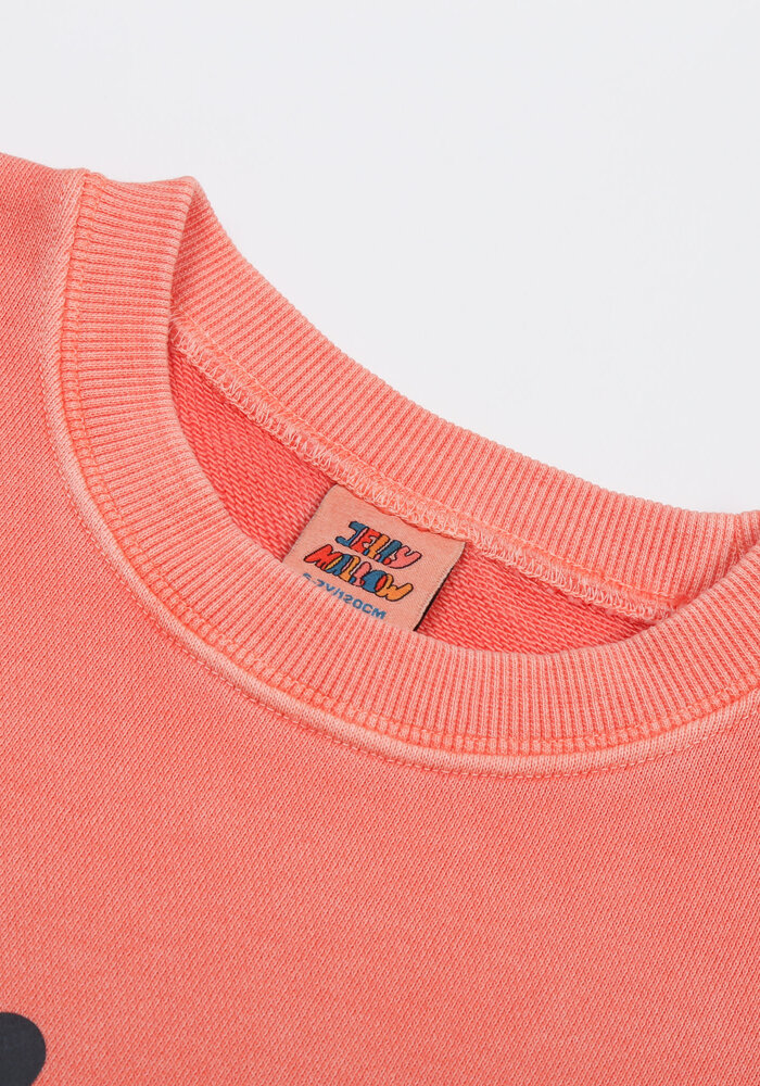 Jelly Mallow Courage Pigment Sweatshirt_Orange